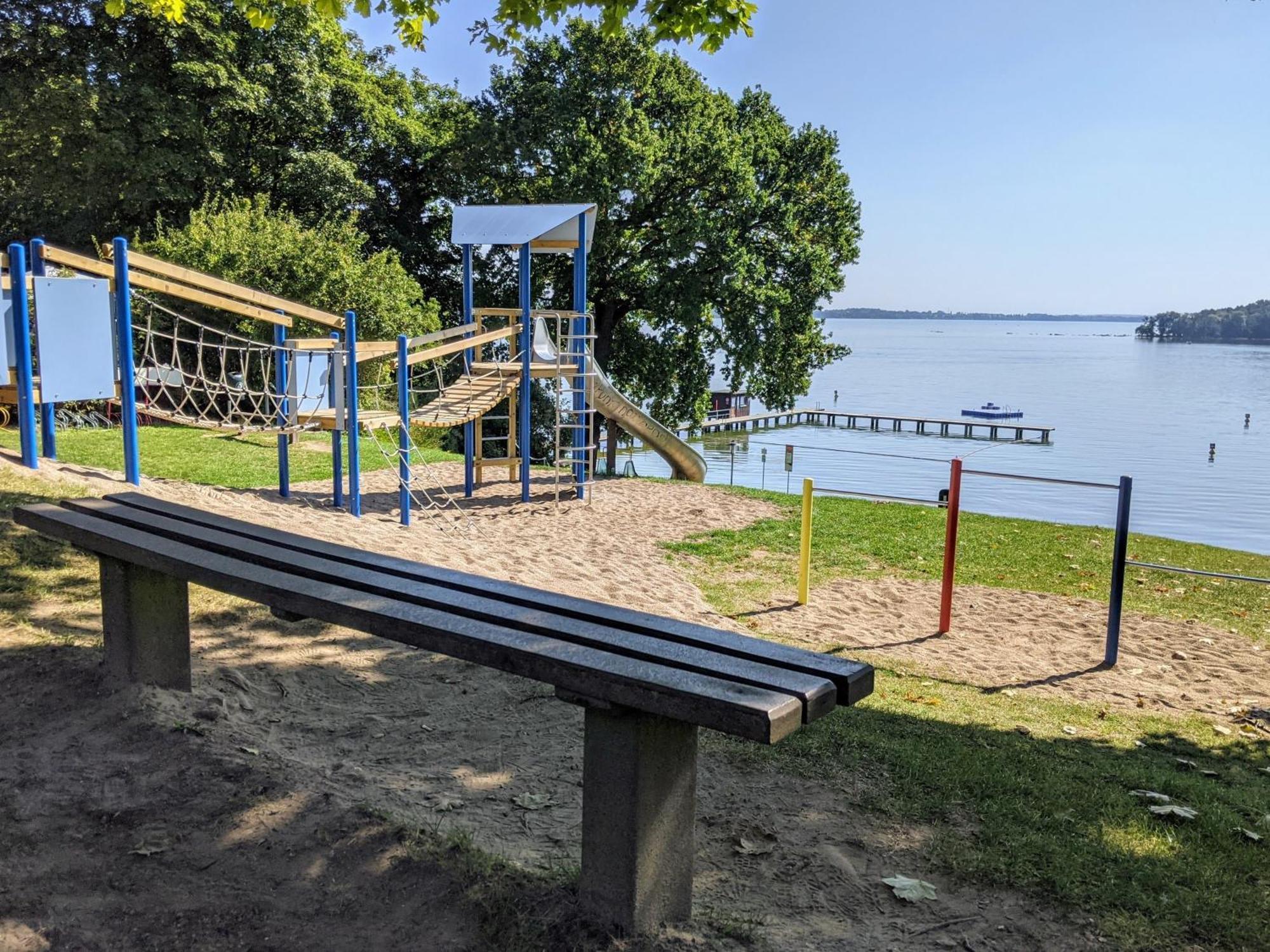 Ferienwohnung Feldblick Auf Dem Bauernhof Am Schweriner See Bad Kleinen ภายนอก รูปภาพ